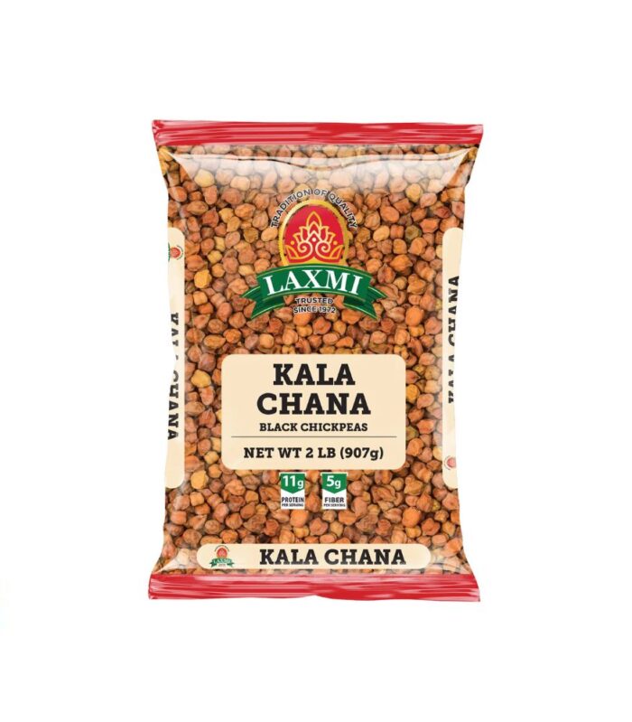 ZOPFO Indian Groceries LAXMI KALA CHANA 2 LB