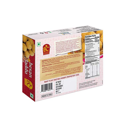 BC Besan Laddu 400g(zopfo.com)