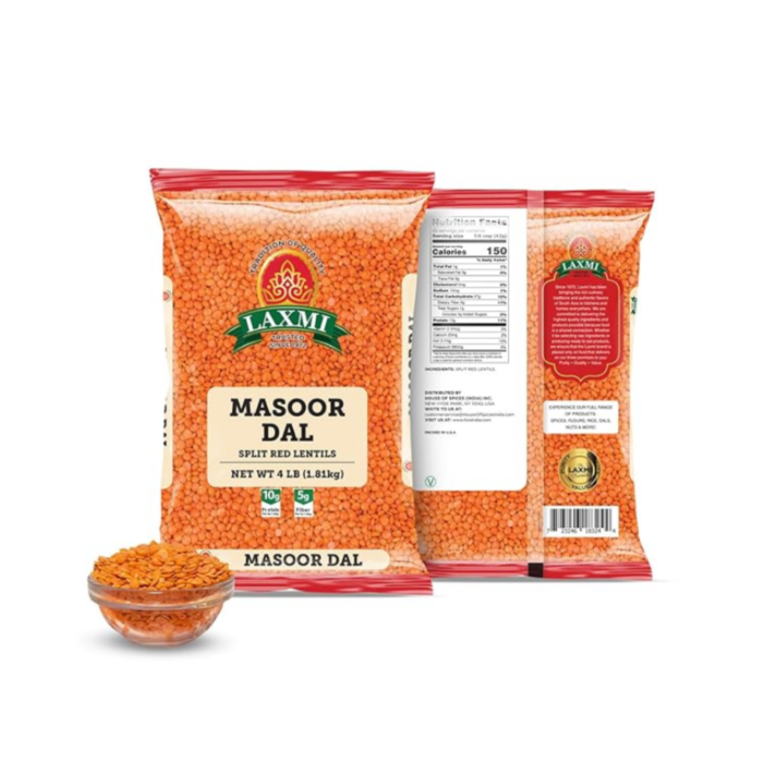 Laxmi Masoor Dal 4lb