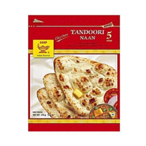 Deep Tandoori Naan 5 Pcs (zopfo.com)