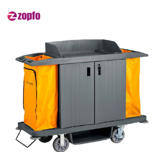 House Keeping Rack Trolley – Commercial Linen & Utility Cart