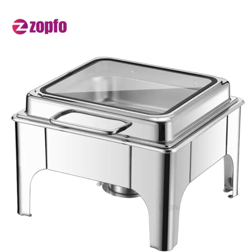 SS Chafing Dish Square 6 Litre – Stainless Steel Buffet Server