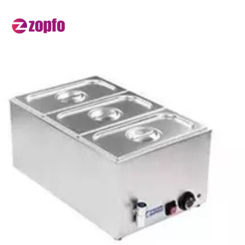 Electric Bain Marie Without Glass – Stainless Steel Commercial Food Warmer