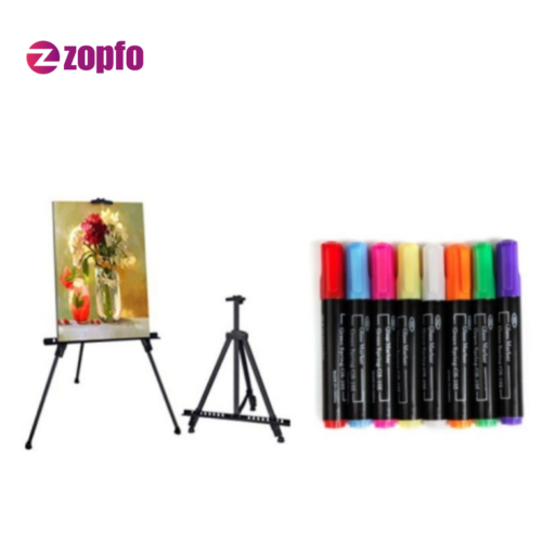 LED Display Board Stand with Marker 8PP – Commercial Writing & Presentation Board
