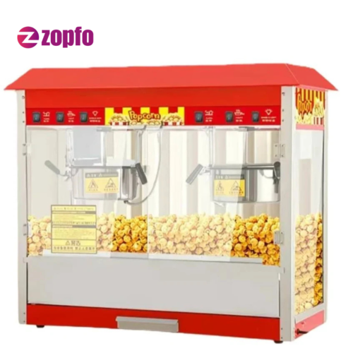 Electric Popcorn Machine Double – Commercial Popcorn Maker