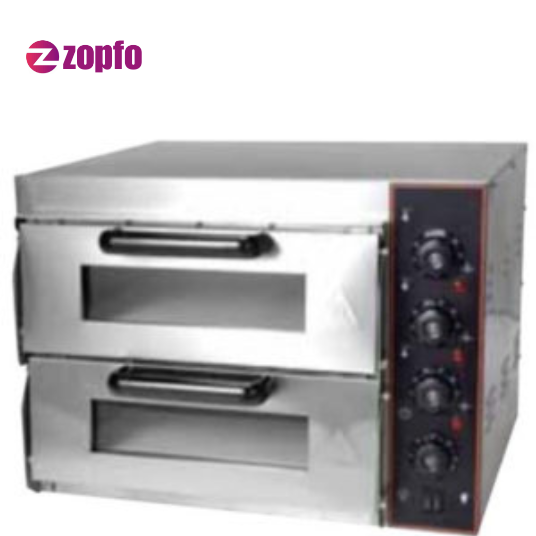 Electric Pizza Oven Double Deck 20×20 – Commercial Pizza Baking Oven - Image 4