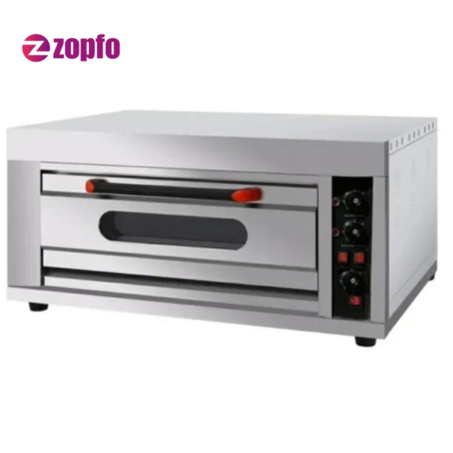 Gas Pizza Oven Single Deck 16×24 – Commercial Pizza Baking Oven