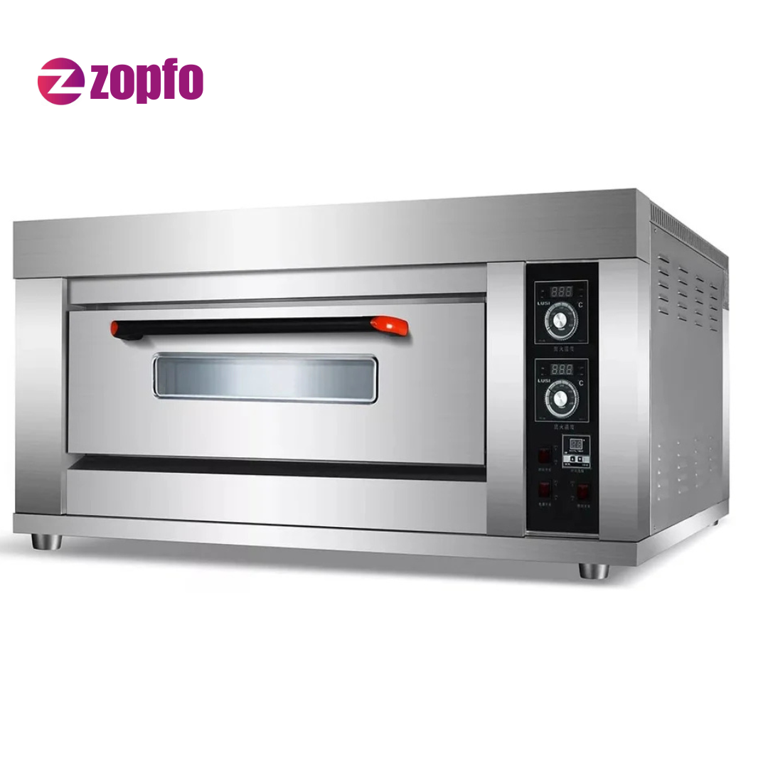Pizza Oven With Stone 1 Deck 2 Trays – Commercial Pizza Oven - Image 4