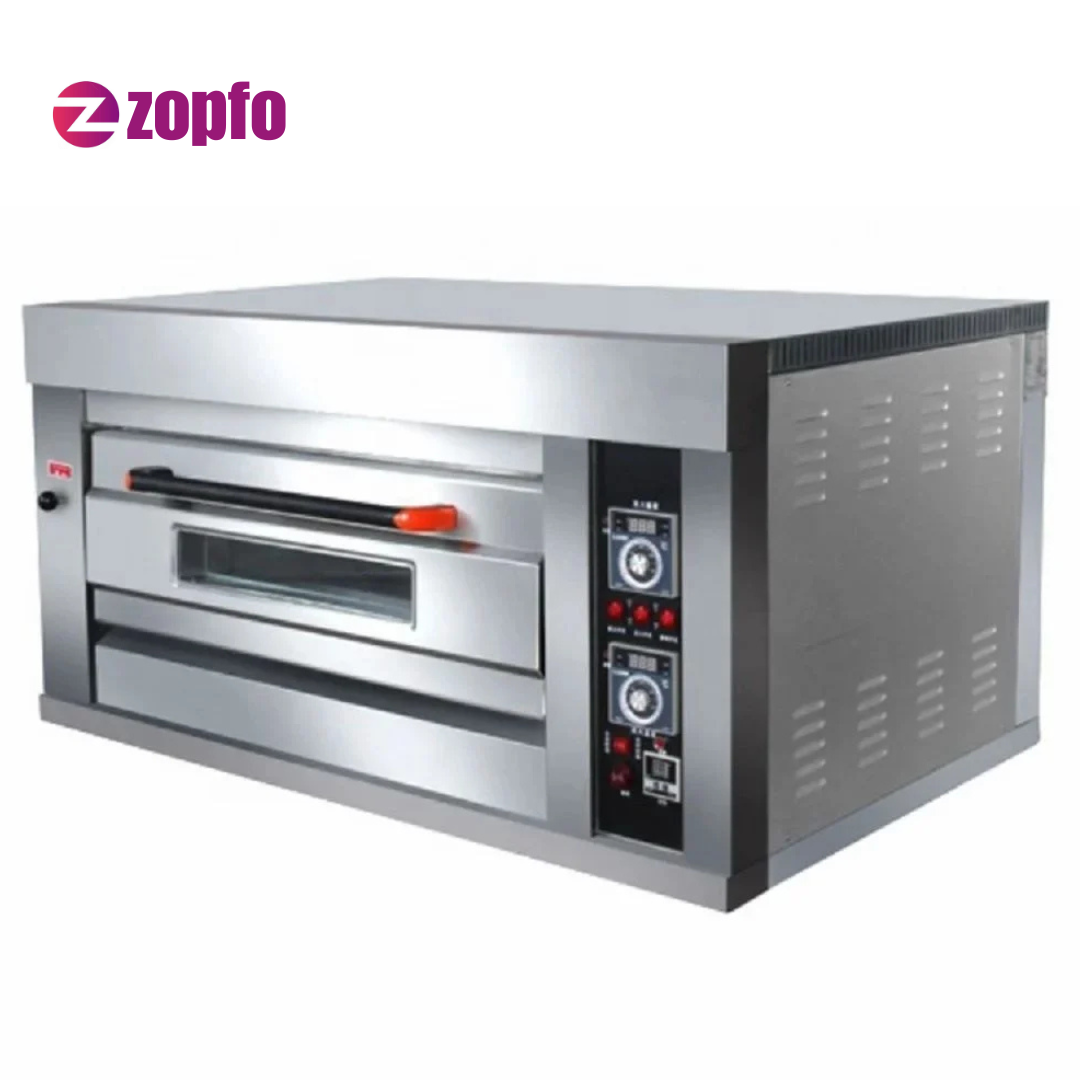 Pizza Oven With Stone 1 Deck 2 Trays – Commercial Pizza Oven - Image 3