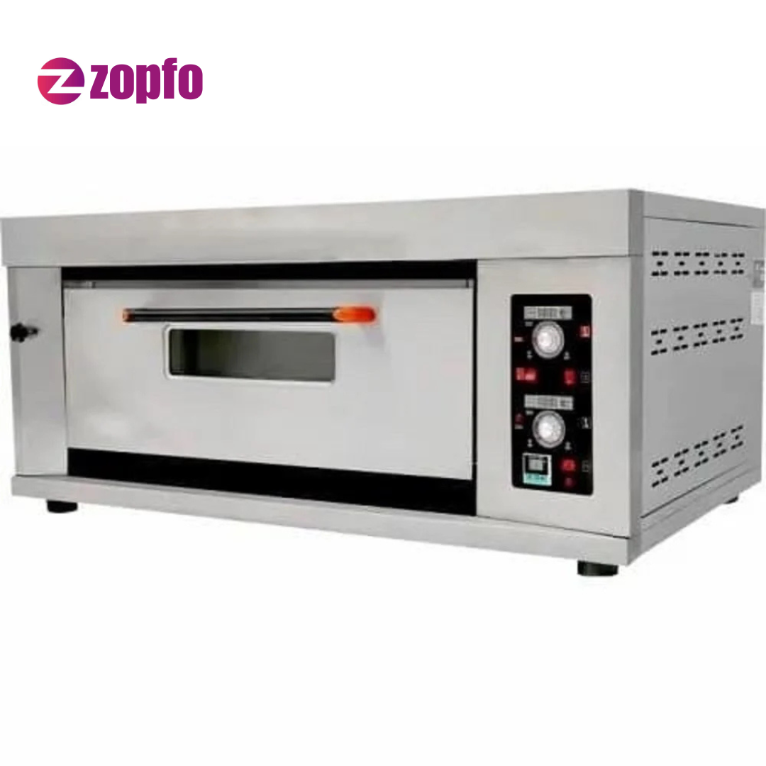 Pizza Oven With Stone 1 Deck 2 Trays – Commercial Pizza Oven - Image 5