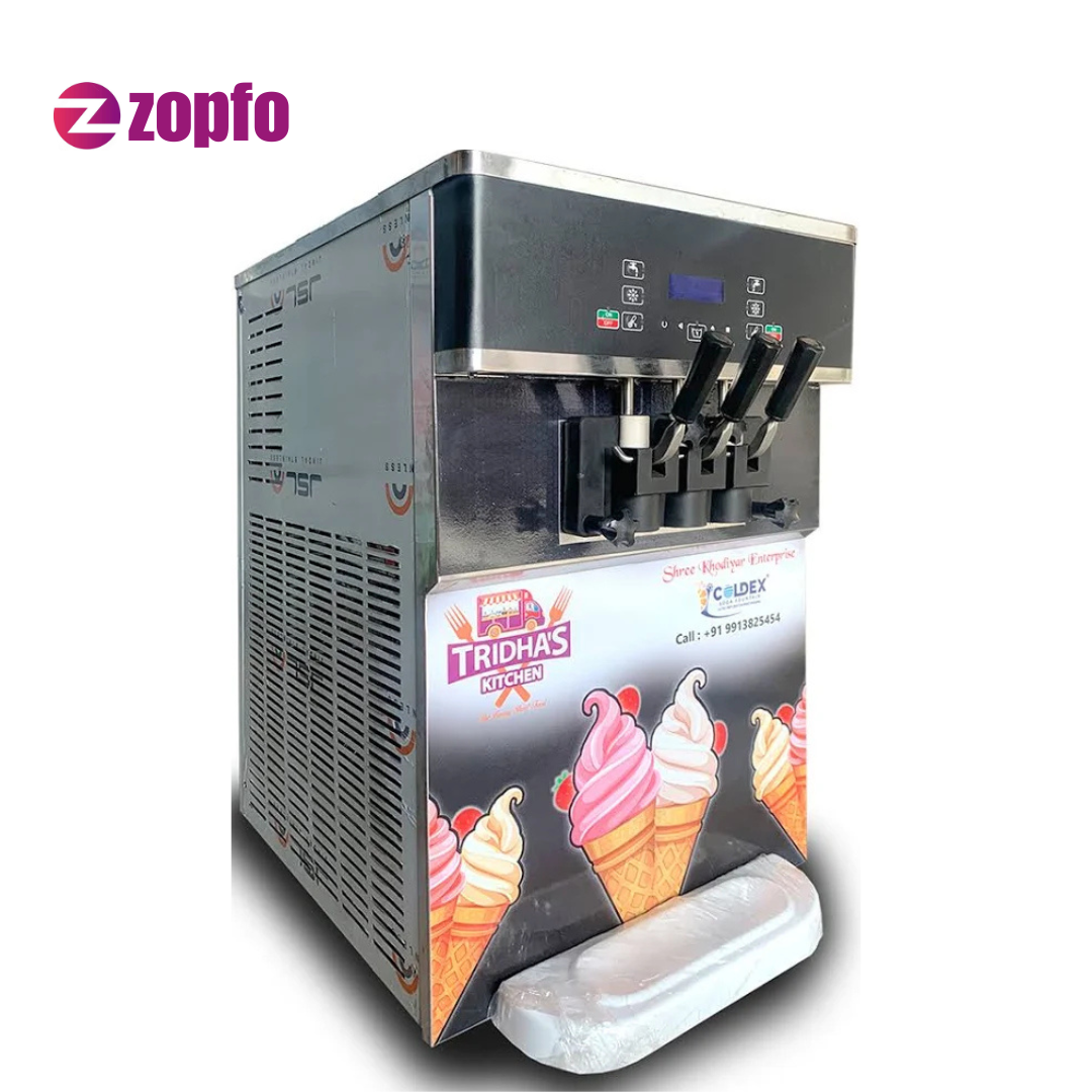 Electric Soft Ice Cream Machine – Table Top Commercial Soft Serve Maker - Image 5