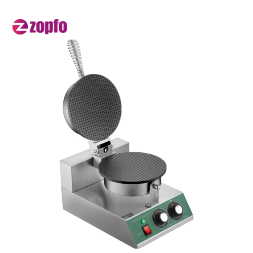 Electric Waffle Maker Round Single – Home & Commercial Use