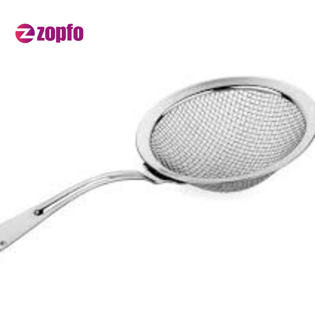 SS Handle Oil Strainer – Stainless Steel Cooking Oil Strainer - Image 4