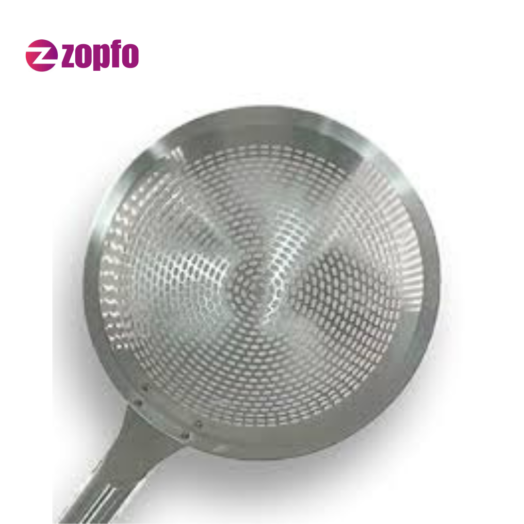 SS Handle Oil Strainer – Stainless Steel Cooking Oil Strainer
