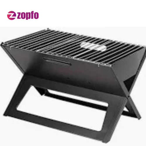 Charcoal Barbeque Grill X Shape – Outdoor BBQ Grill
