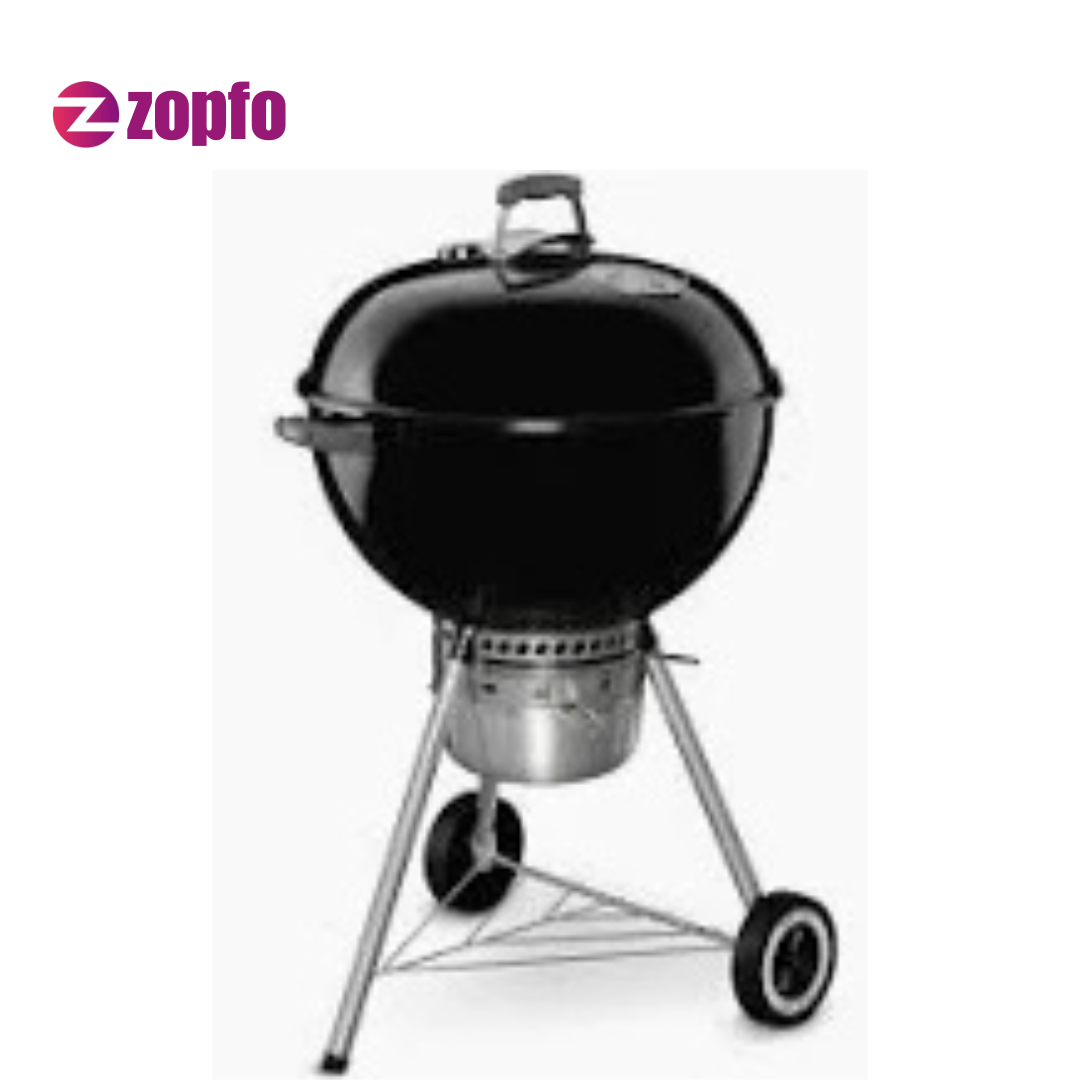 Charcoal Barbeque Grill Round – Outdoor Round BBQ Grill