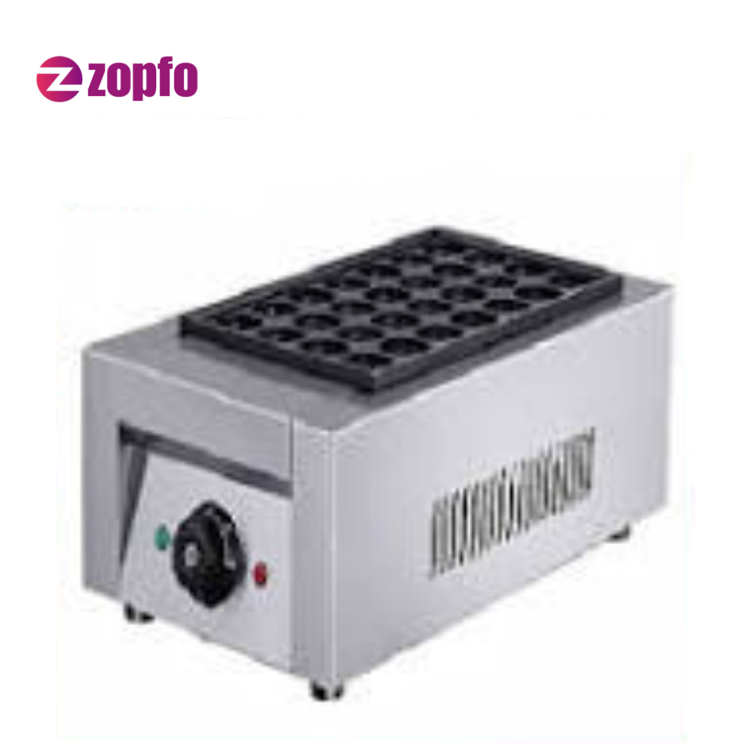 Electric Fish Ball / Paniyaram Maker – Commercial Stainless Steel Snack Maker
