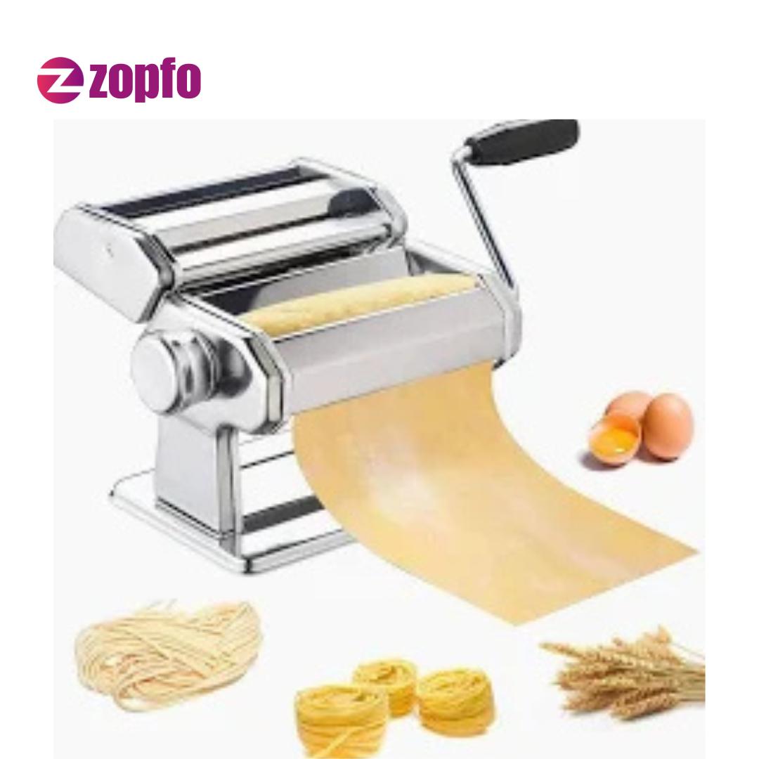 Manual Pasta Maker – Hand-Operated Pasta Machine for Fresh Pasta