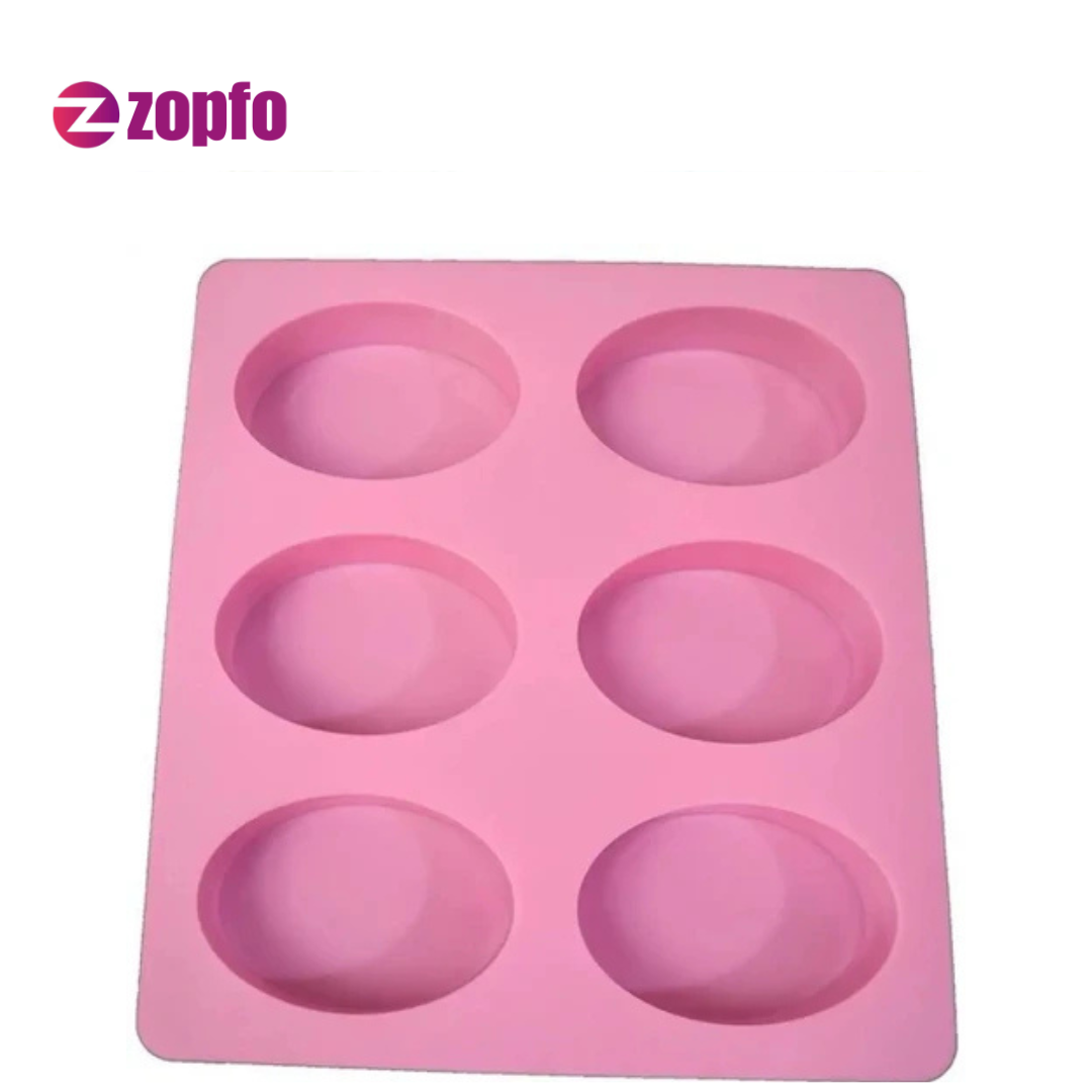 Silicon Muffin Mould 6 in 1 – Non-Stick Reusable Baking Tray - Image 4